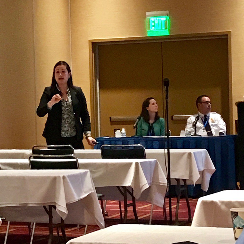 Outstanding presentation by <a href="/SunnyLu23/">Sunny Lu Williams</a> at #NextEraIn conference. #healthcare #paramedics