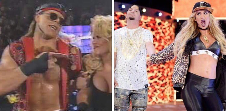 realellsworth's tweet photo. #TBThursday I dreamed one day I'd walk to the ring, look cool like @ShawnMichaels with even a more beautiful woman than Pam,Dreams Come True https://t.co/9fwQrHDUTZ