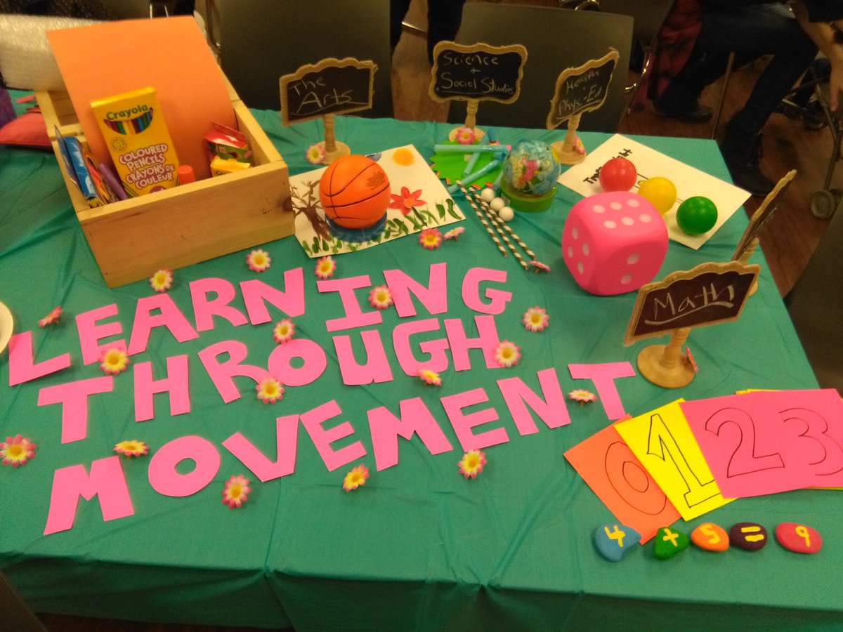 MissMeredith063's tweet photo. Toolkit exhibition! Our learning through movement toolkit! @uOttawaEdu @iciuottawa @msthompson99  #learningthroughmovement https://t.co/XQJKkp9Bpo