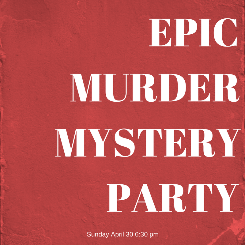 wardepic's tweet photo. Do you consider yourself a good detective? Well, we want to see your detective skills. Sunday April 30, 6:30-9:30 pm https://t.co/vJPuDg7w90 https://t.co/jB62INSN8B