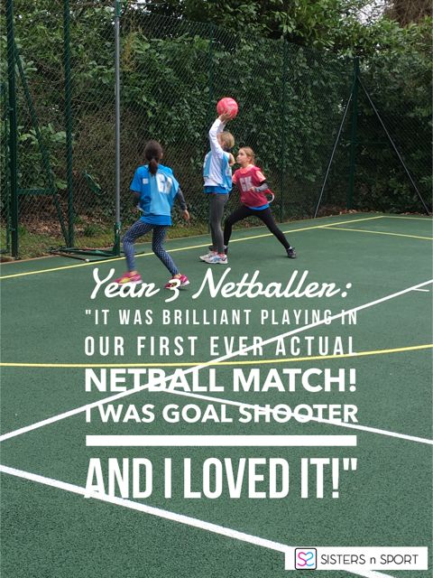 sistersnsport's tweet photo. Our Year 3's played their first ever outdoor #netball game last week! We just loved their reaction! #NetballisCool https://t.co/Kp0ueZMEFO