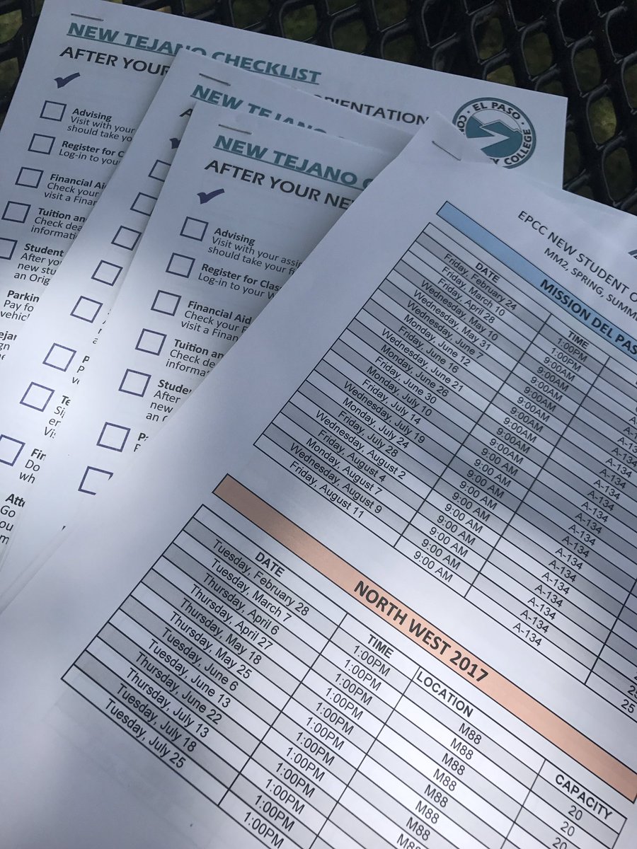 ___Dezireee's tweet photo. Student don't forget to pick up your checklist for new student orientation😊 https://t.co/xLj5tlwccQ