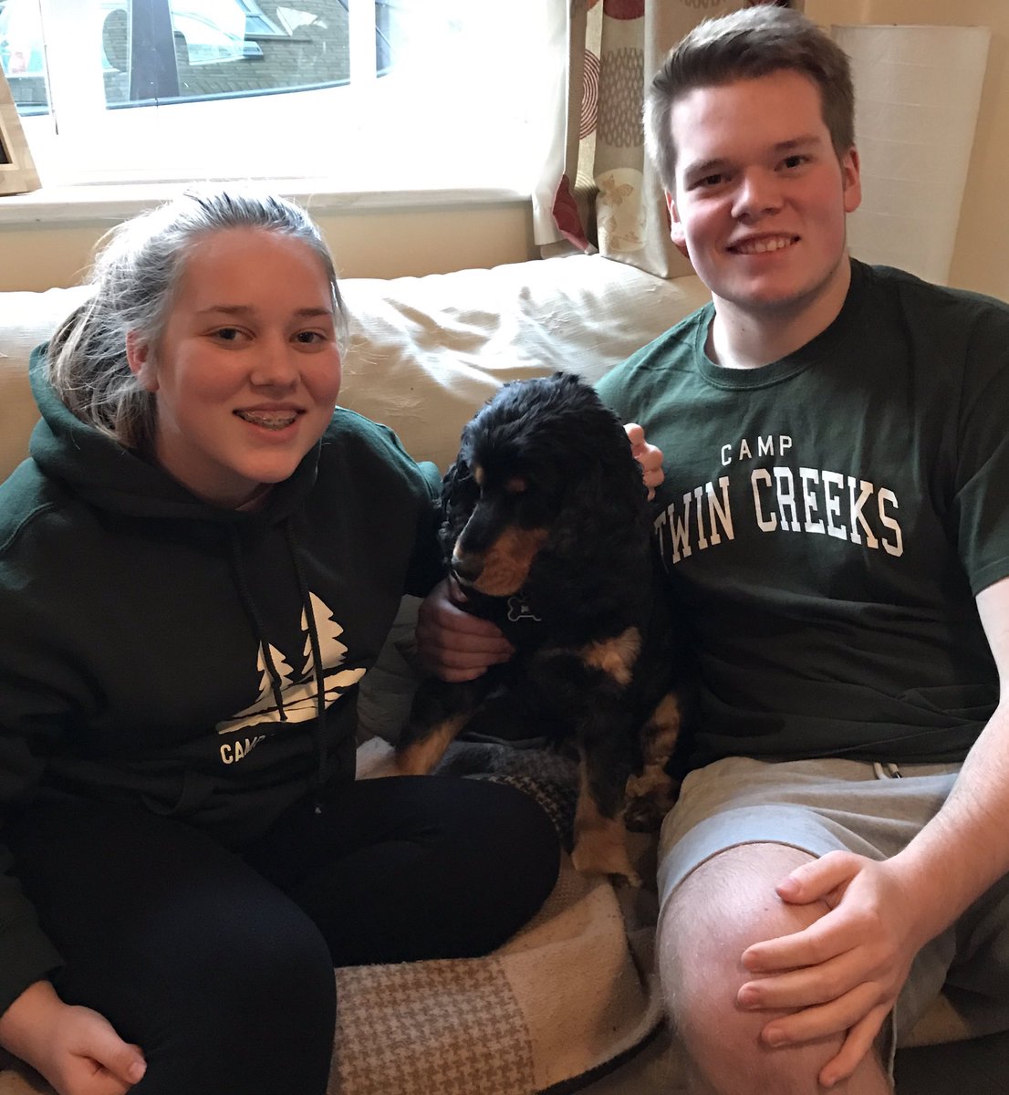 alnessboy52's tweet photo. @camptwincreeks The Mansons in Felsted getting right behind #wearsomethingtcday #camptwincreeks #projectmorry https://t.co/6DIQEW3kt9
