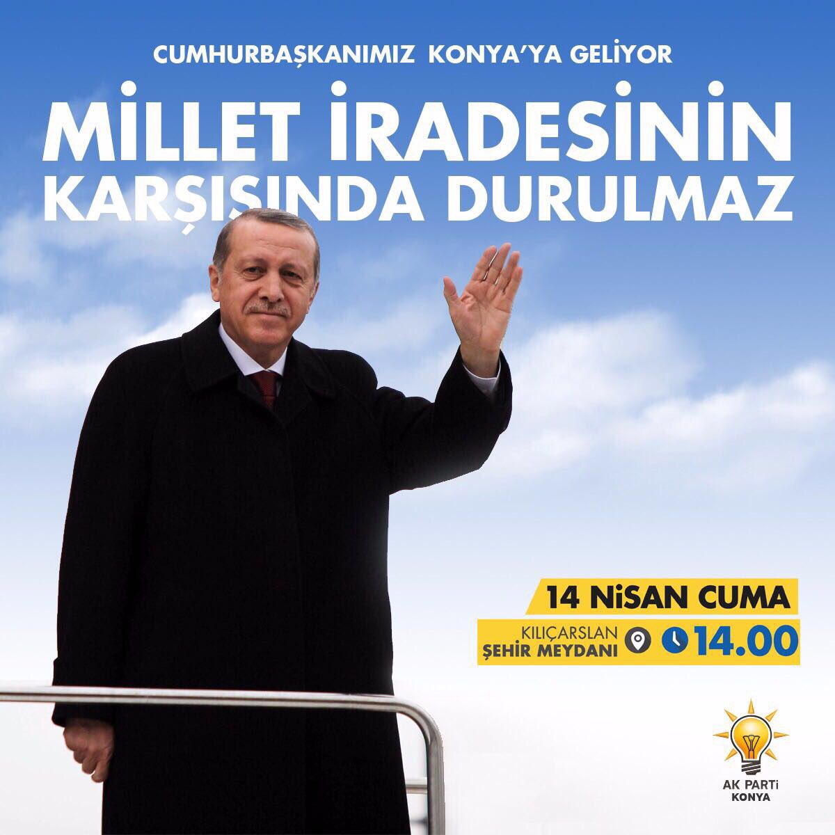 AKMeramSKM's tweet photo. #BüyükBuluşma Konyada https://t.co/YseyosQYfJ