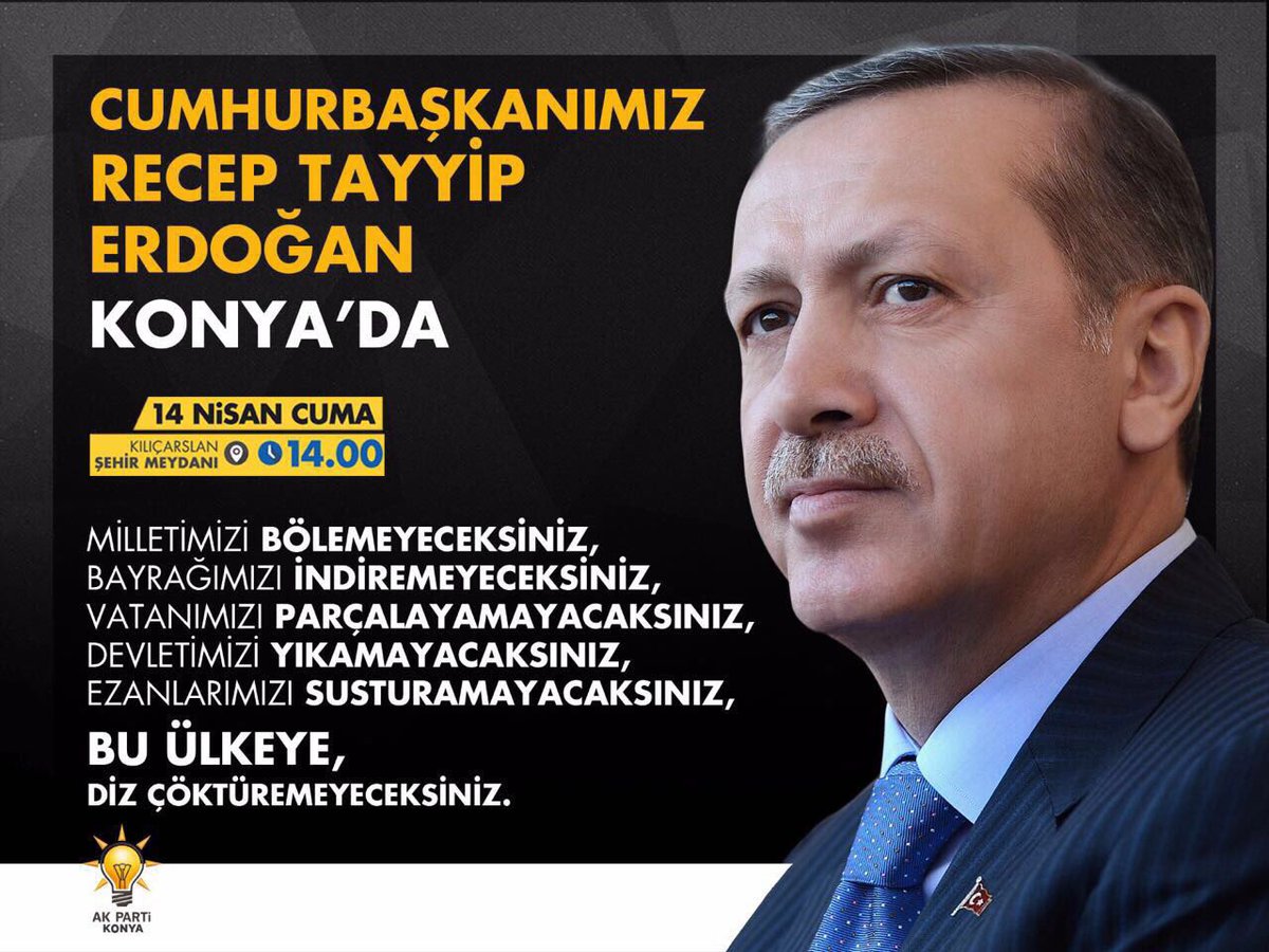 AKMeramSKM's tweet photo. #BüyükBuluşma Konyada https://t.co/W2XFoKkPEE