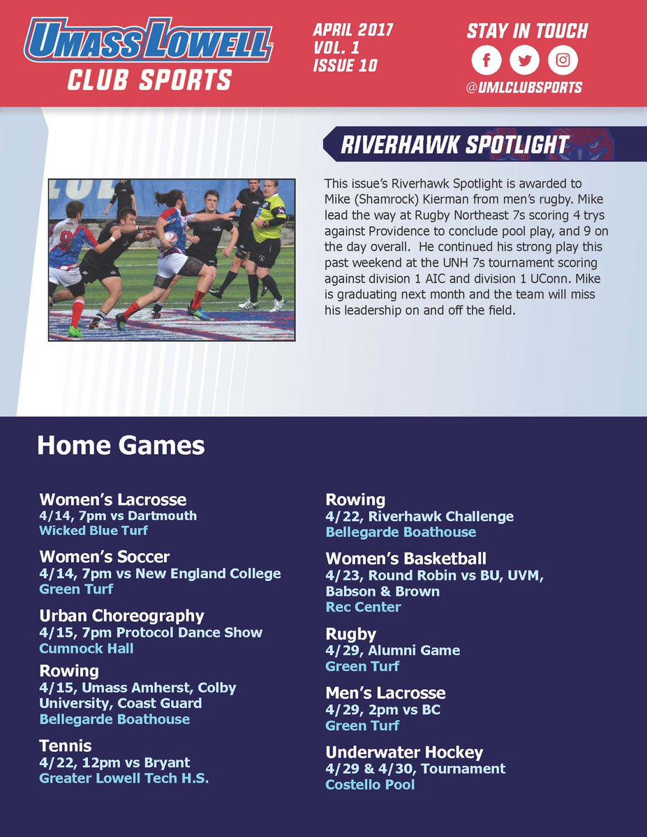 UML Club Sports tweet media