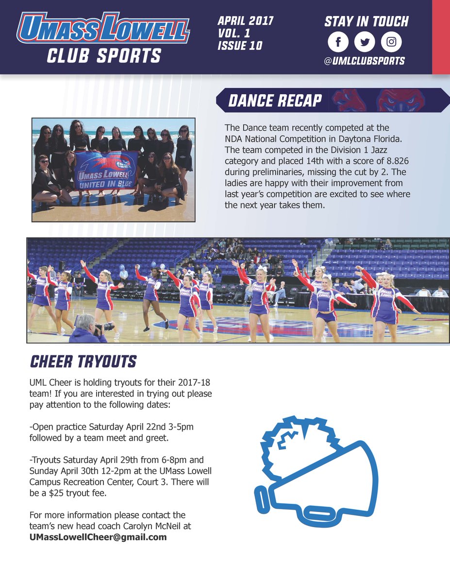 UML Club Sports tweet media
