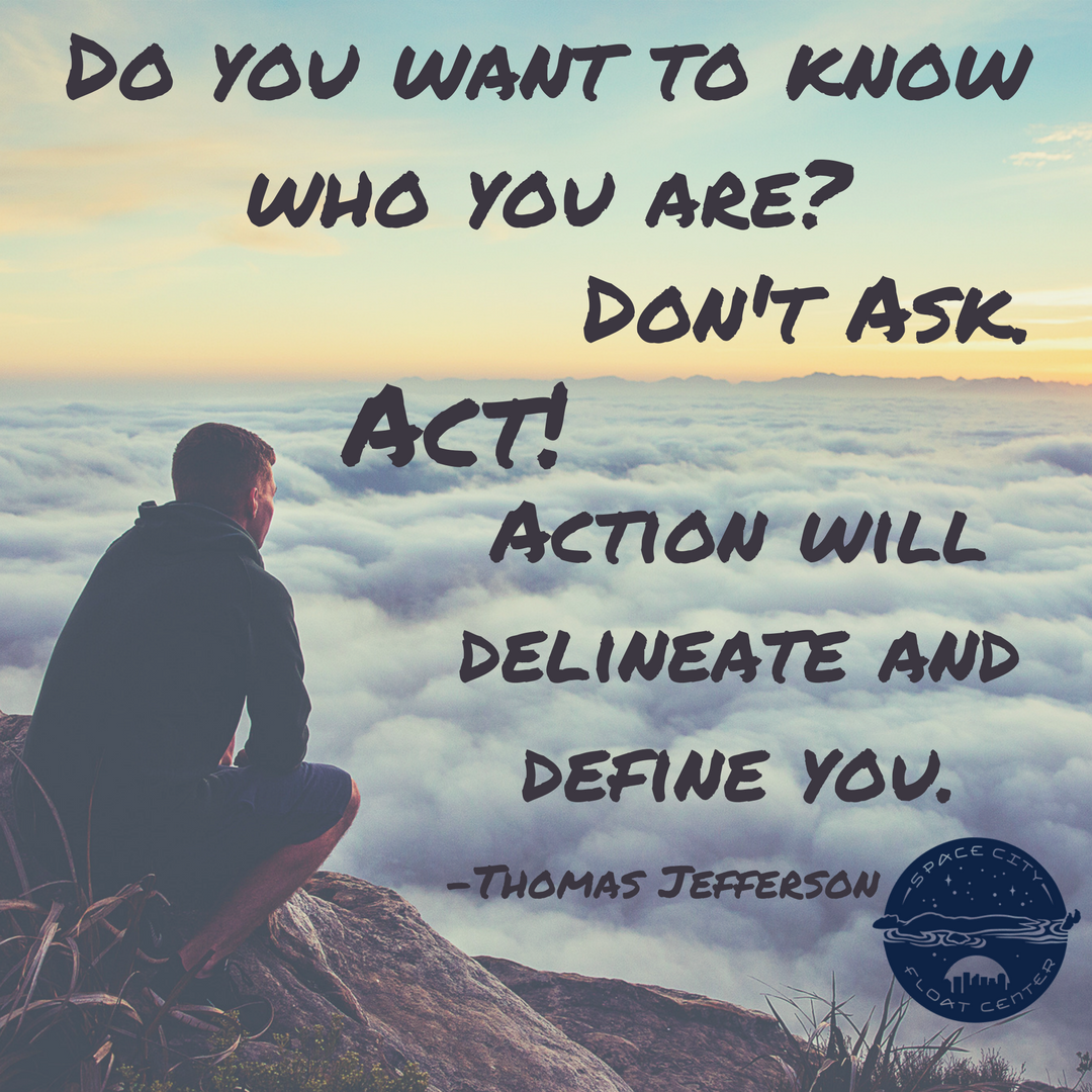 Happy Birthday Thomas Jefferson! #defineyourself #findyourself #comefloat #floating #healthandwellness #floattanks #whywefloat