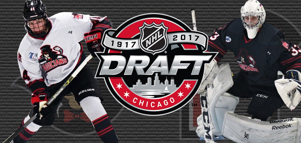 WiscWindigo's tweet image. ICYMI: #MNMagicians defenseman Hunter Lellig &amp;amp; goalie Ivan Prosvetov were ranked on NHL Central Scouting's final list for the 2017 draft!