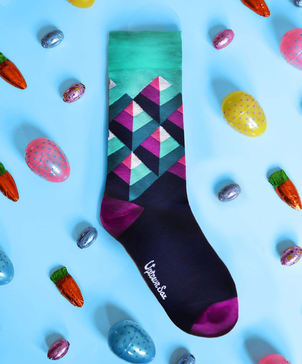 UptownSox's tweet photo. Egg-cited for this upcoming #Easterweekend! #Familytime #socks #sockgame #funsocks #coolsock #uniquesock #spring #easter #chocolate https://t.co/wv651xPFe0