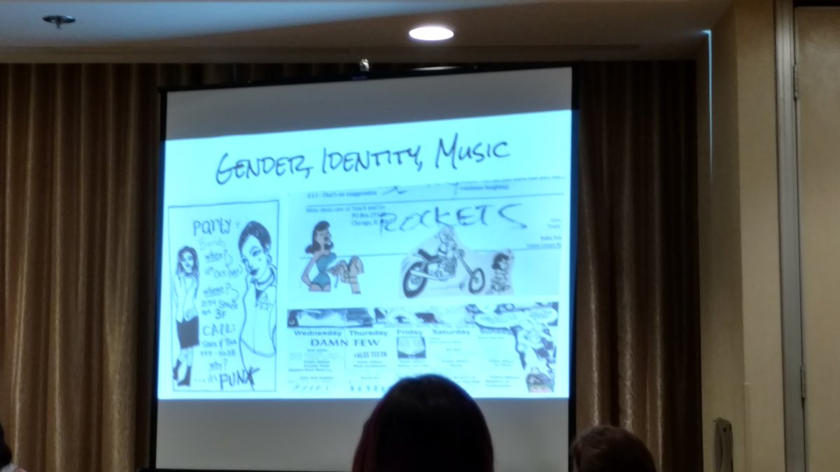 katelaity's tweet image. Philly punk and gender #pcaaca17