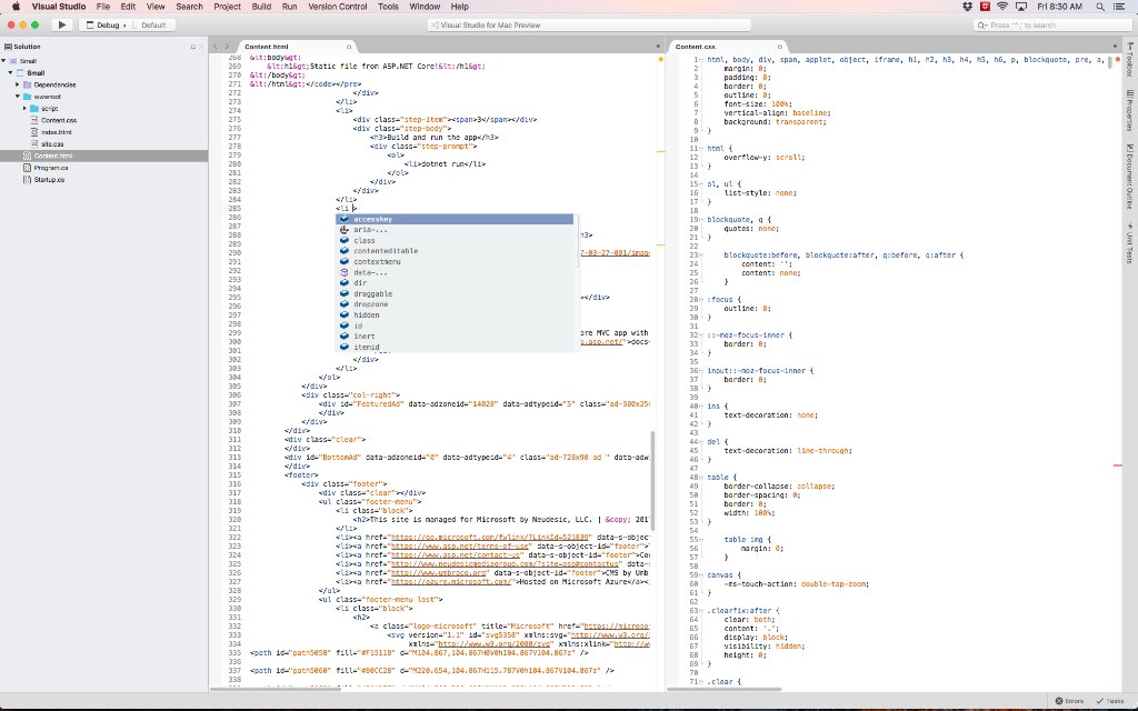 VisualStudio's tweet image. .@migueldeicaza 1st post on the VS Blog w/ a great article, #VisualStudio for Mac to the Cloud &amp;amp; Beyond - spr.ly/60168dHlp #vsformac