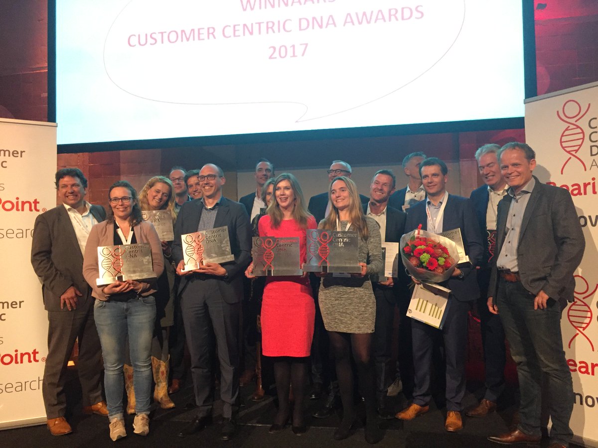 Vanavond staan deze bedrijven centraal, de rest van het jaar hun klanten: Gefeliciteerd met de CCDNA Awards 2017! #CCDNA2017