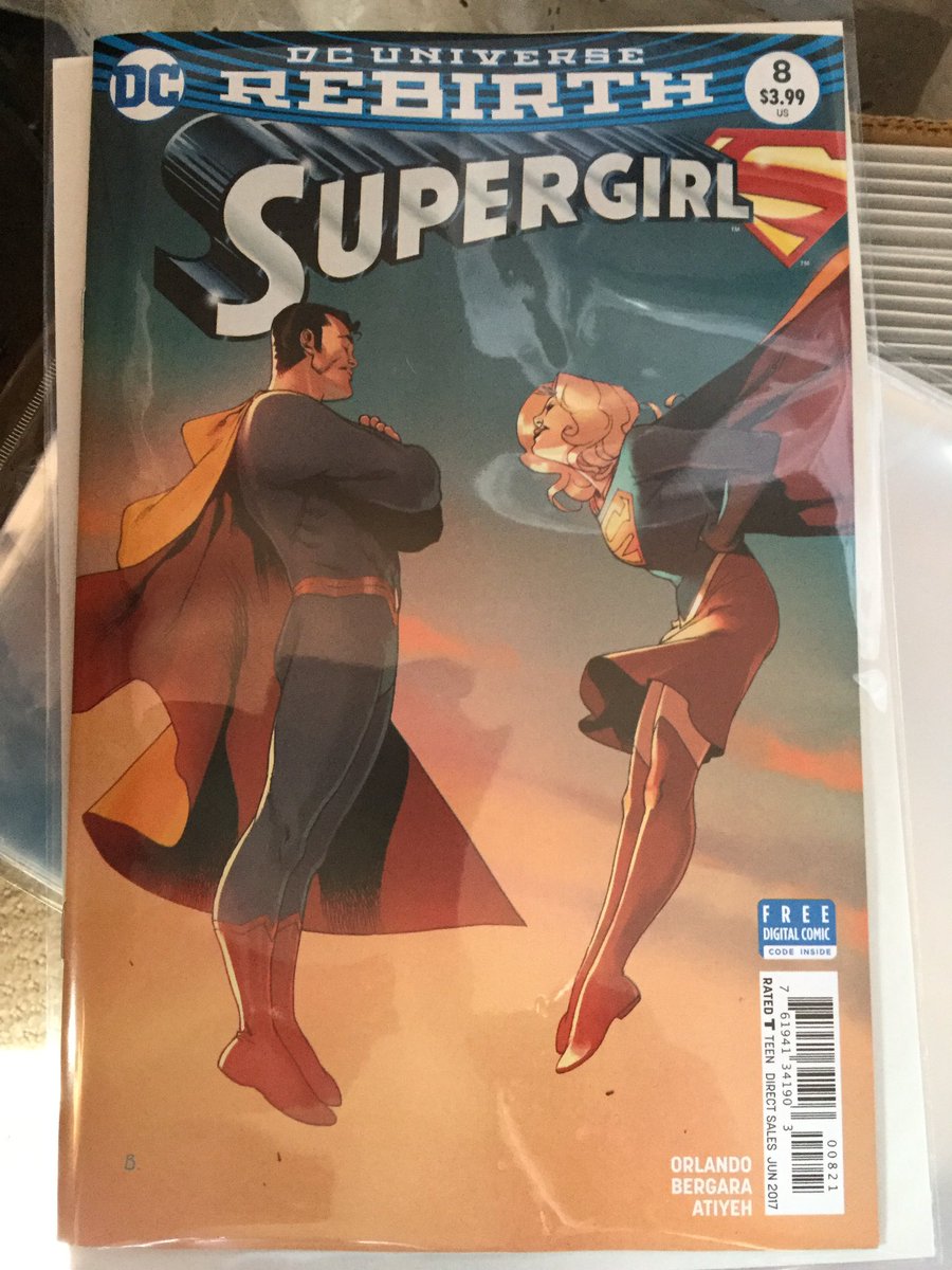 dranj70's tweet image. Cover of the week, clearly. @thesteveorlando @bengal_art #Supergirl