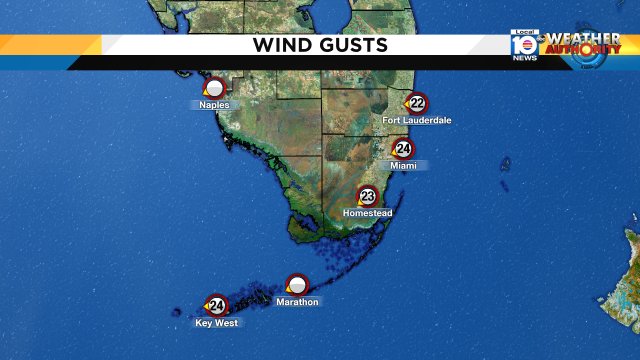 The strong East breeze continues, watch Meteorologist Julie Durda starting 4pm to see how long it will last. https://t.co/bzkKd9jCFH