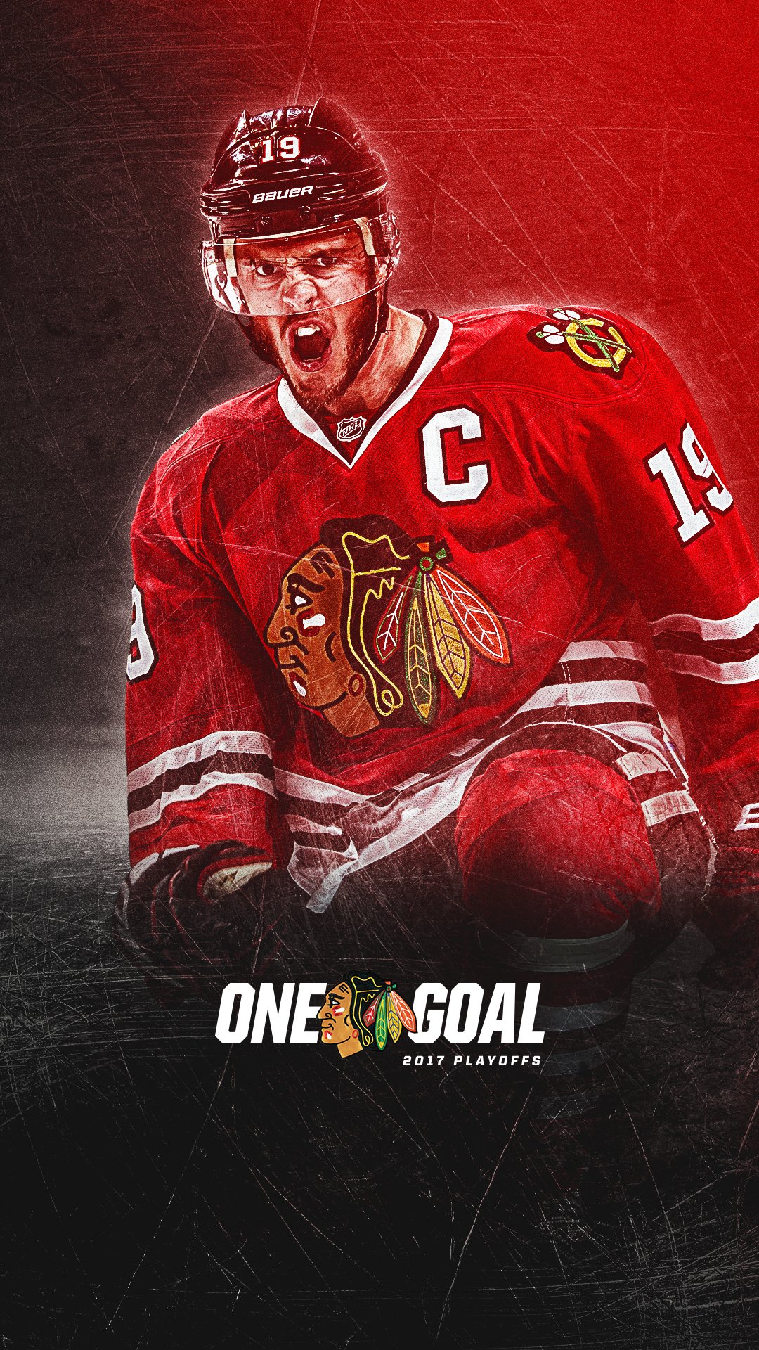 Chicago Blackhawks (NHL) iPhone 6/7/8 Lock Screen Christma…