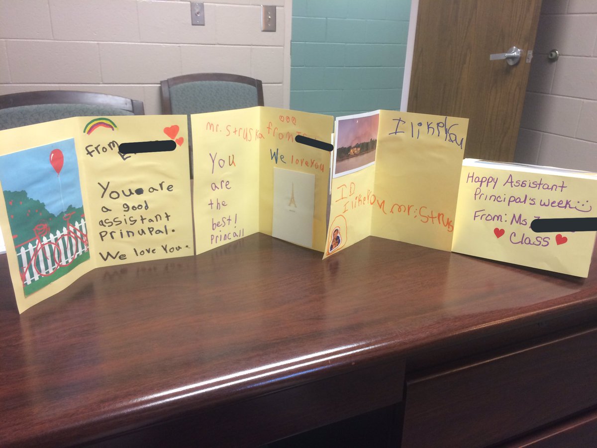 Paul Struska (@struskapaul) on Twitter photo Honored 2 be celebrated for Nat'l AP Week by many students and teachers this week. Love these cards from students! #APWeek17 <a href="/vpepanthers/">Volusia Pines Elem</a> Honored 2 be celebrated for Nat'l AP Week by many students and teachers this week. Love these cards from students! #APWeek17 <a href="/vpepanthers/">Volusia Pines Elem</a>