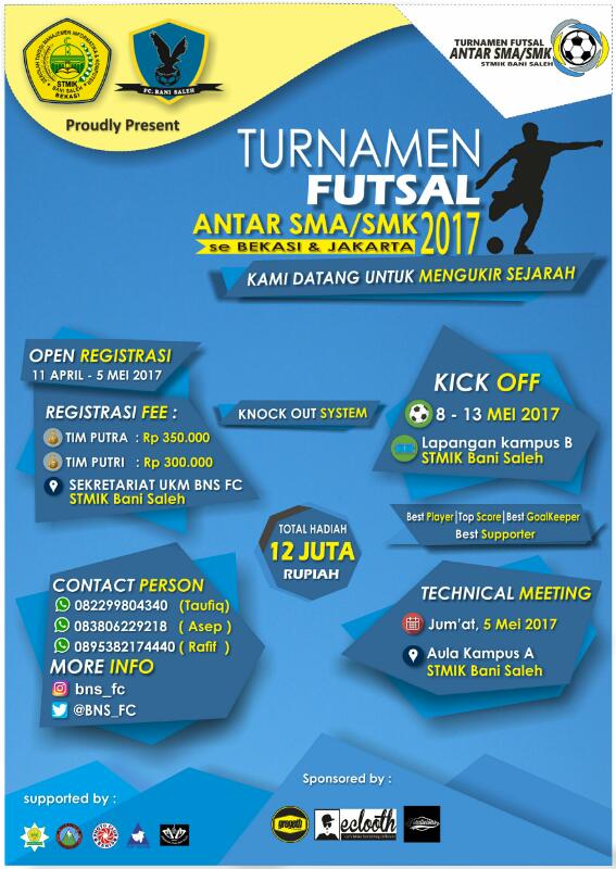 ⚽️ Turnamen antar SMA/SMK se Bkekasi - Jakarta ⚽️