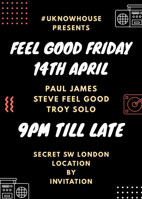 stevefeelgood1's tweet photo. FEELGOOD FRIDAY TOMORROW NIGHT HOLD TIGHT FOR MORE INFO...... https://t.co/8zoh64s9IS