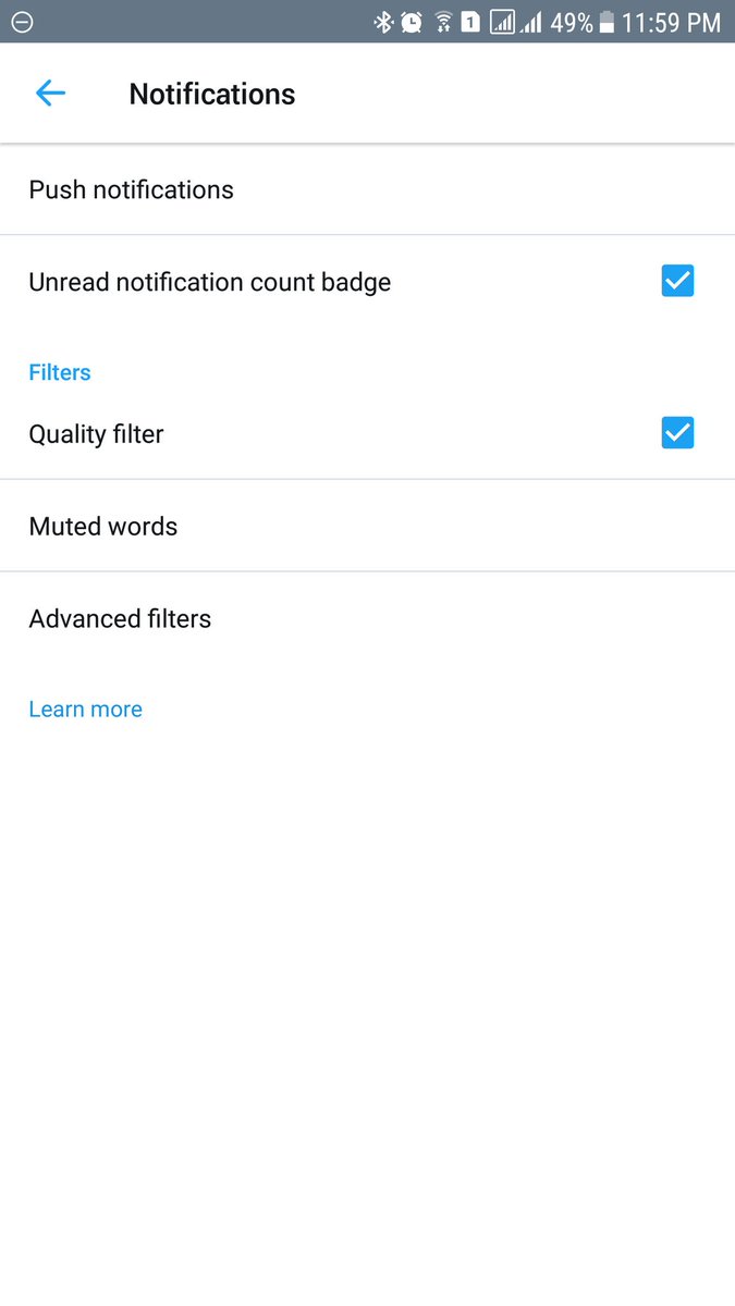 faridurc's tweet image. Thank you @Twitter for your 2 greatest features -  #QualityFilter #AdvancedFilters