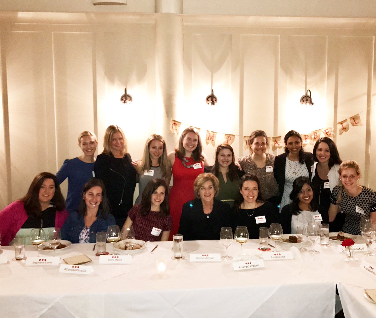 Such an inspiring evening last night with #CampCampbell Boston and #CEODenise
