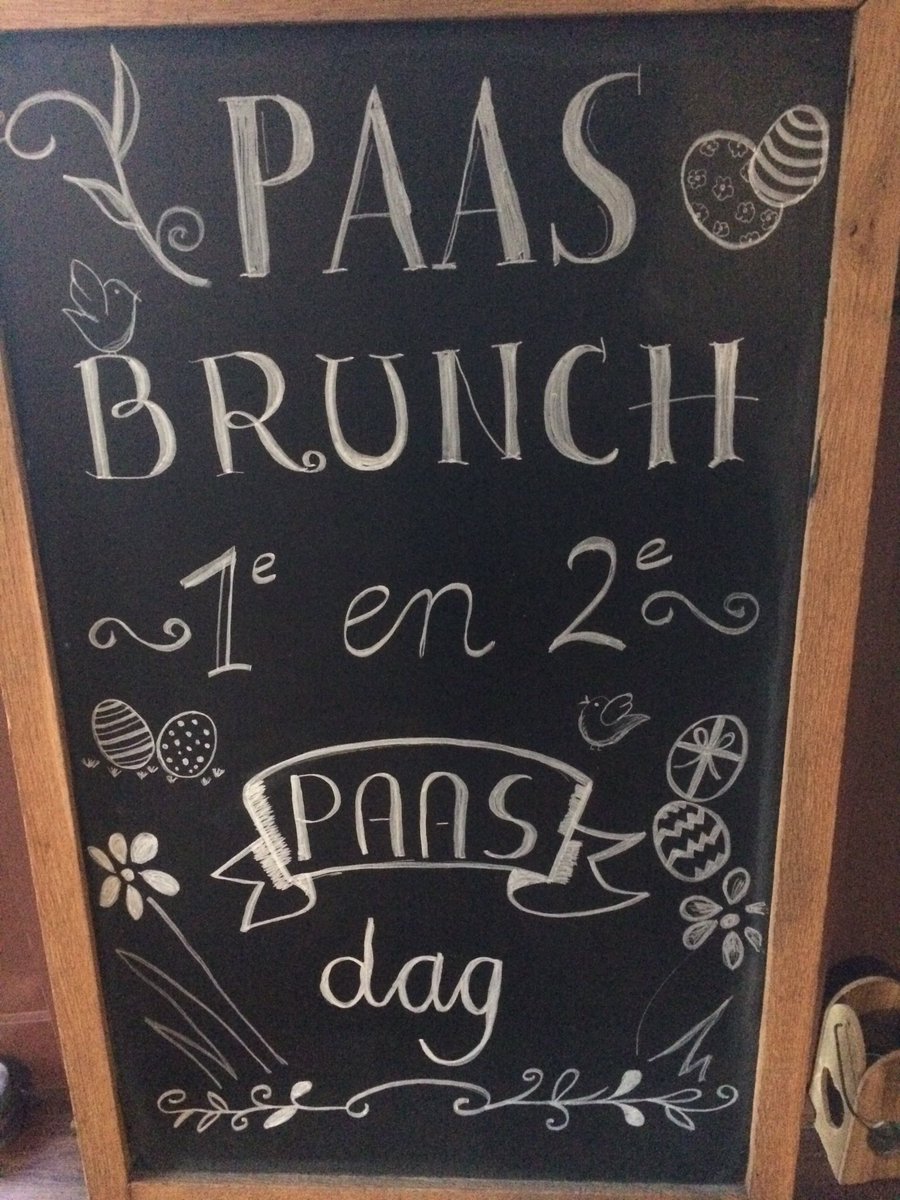 HCRBulten's tweet photo. Brunchen of dineren met Pasen bij Bulten! https://t.co/OzThVKY3Qq