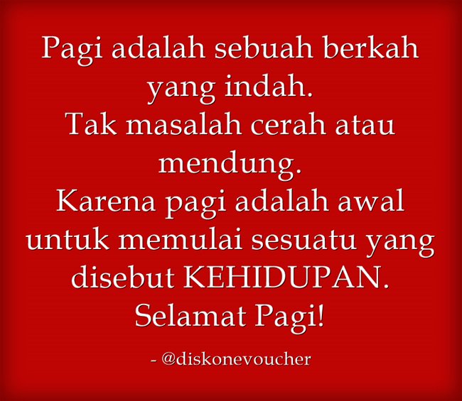 Gratis Download Gambar Kata-Kata Bijak On Twitter Pagi Jumat Tanggal Merah Terbaru by KataCinta.Co