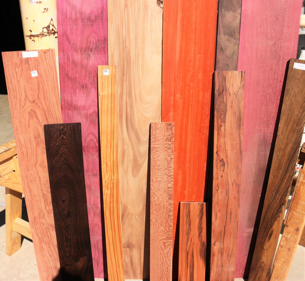 DiscountLumber's tweet image. Come check out our Exotic Lumber Selection!!!