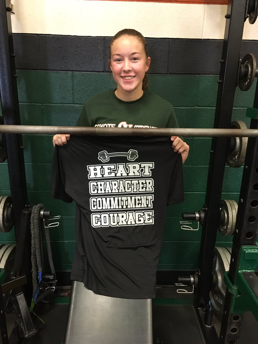 CampoStrength's tweet photo. Congratulations to CVHS's newest "Iron Club" members: Allison McCulley, Marlena Arroyo-Plata, Karlee Caballero,  and Logan Kelly. #Uncommon https://t.co/TUnkjVbLWx