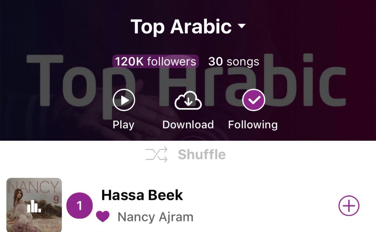 yaraselim_'s tweet photo. --
نانسي عجرم تتخطي 1M مستمع علي انغامي في اقل من اسبوع ، وتسيطر علي #TopArabic
مبرووووك نانسي😻🔝❤❤ https://t.co/17IlLmUKxo