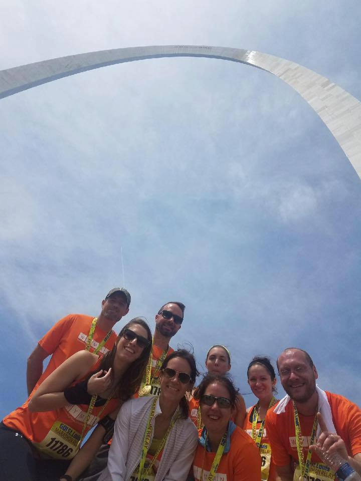 WymanCenter's tweet photo. #thankyouthursday to 42 Team Wyman runners who ran during last week's @GOfitnessSTL weekend! Special shout-out to Champion sponsor, @uicstl https://t.co/WSJFbmsWdj