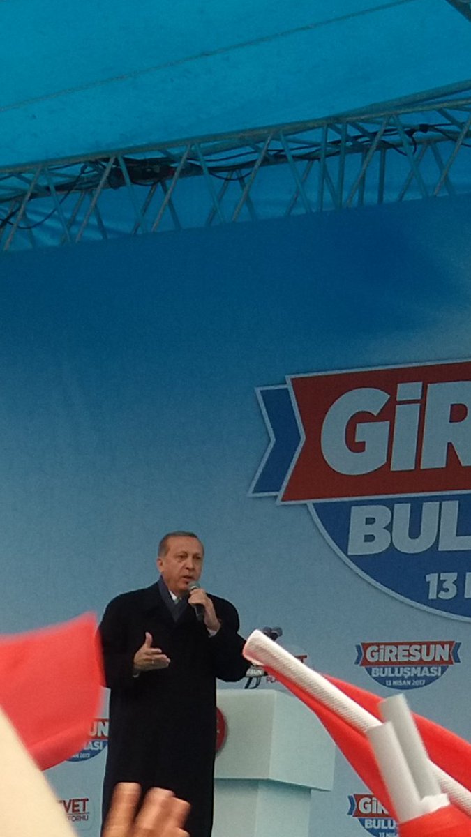 Bu gün giresunda dünya lideri cumhur başkanımızı ağırladık
