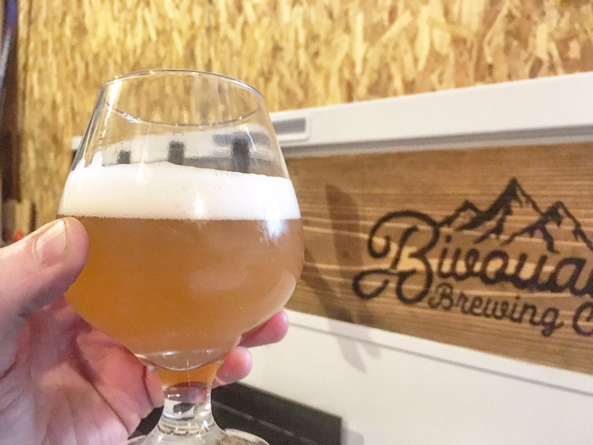 Chilled &amp; forced carbonated our Cream Ale experiment. First pour from our new taps!  Came out smooth, creamy, nicely carbonated &amp; delicious!