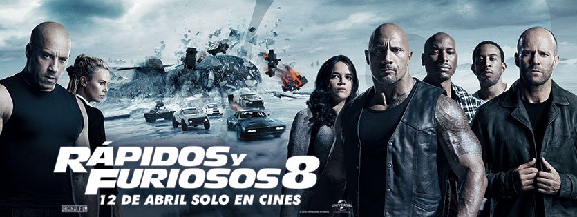Calculo_TV's tweet photo. ¡Rápidos  y Furiosos 8 estrenó a lo grande en Uruguay!
https://t.co/7ZoWxnOJaj https://t.co/ULywZeogFY