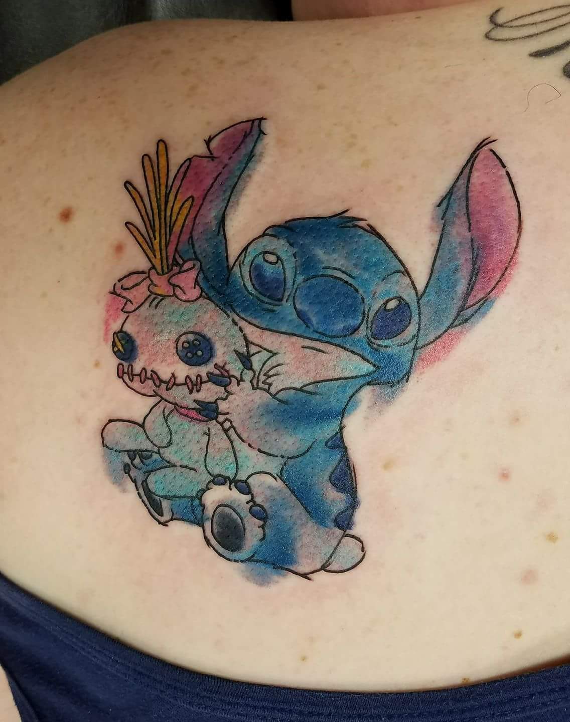 Tattoo uploaded by Aari Ylinen  Disneys Lilo and Stitch  Tattoodo