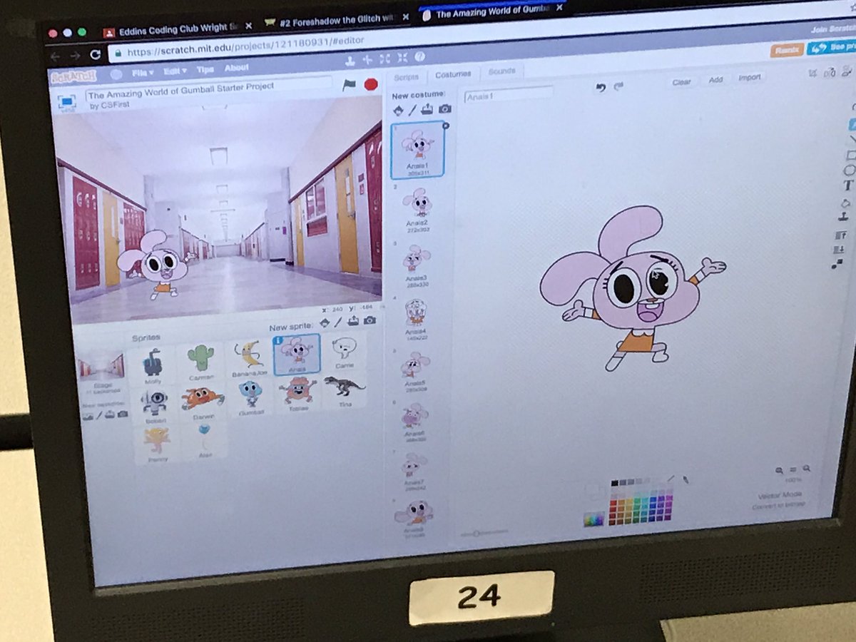treyw97's tweet photo. Can't wait to put these on the big screen next week! @scratch #eddinsCode #mckedtech #myMISD #kidsdeserveit #kidscancode #CSforAll #eddins https://t.co/5Ox0MmioWH