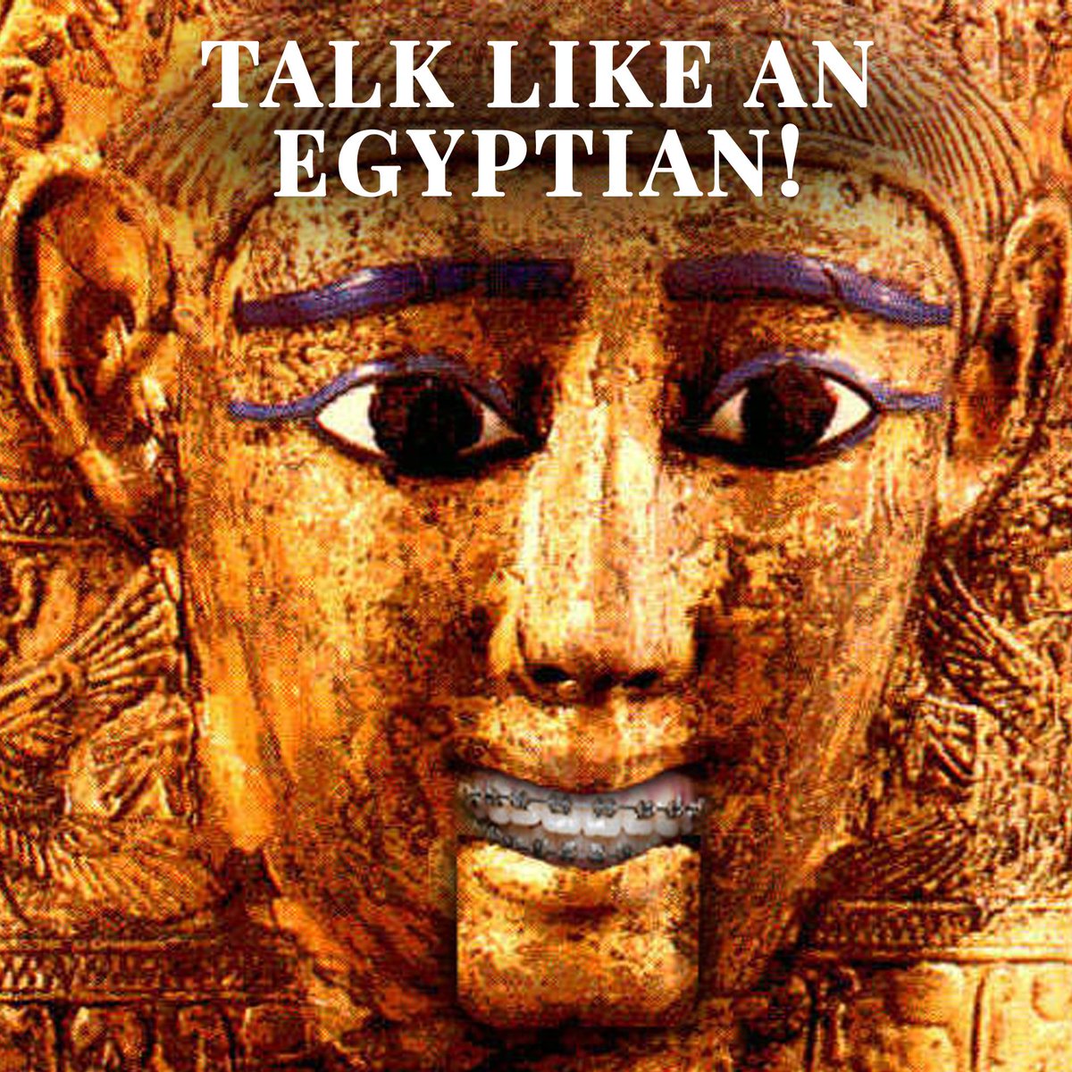 Ancient Egyptian mummies have been found with cords wrapped around their teeth, much like today's braces. #appleortho #braces