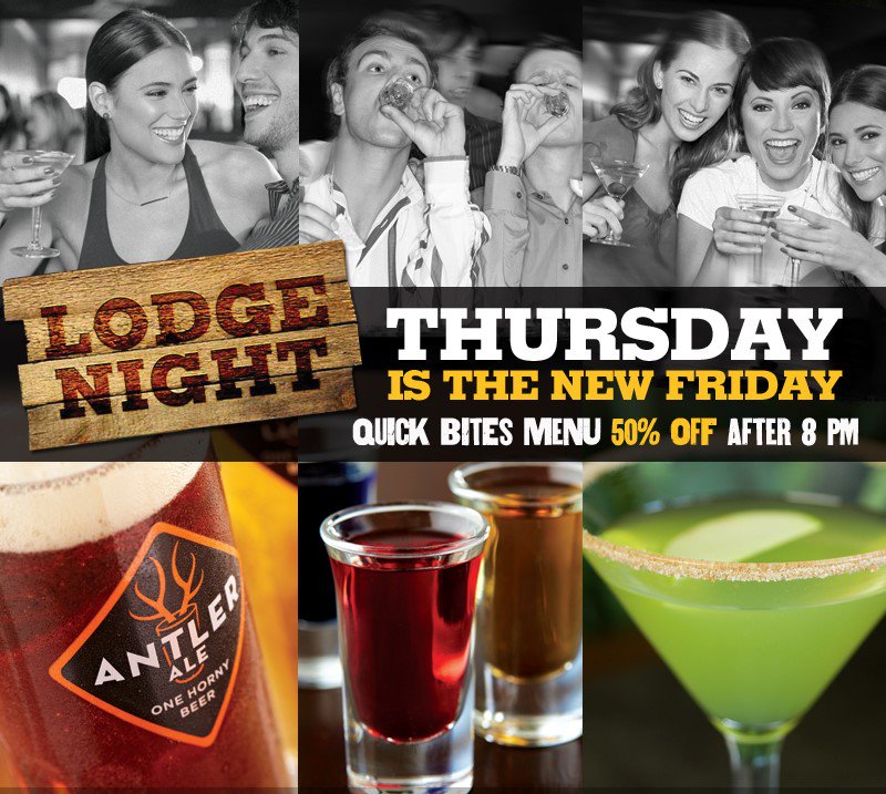 Tomorrow is Good Friday, and tonight is Good Thursday (because you get to sleep in after #LodgeNight).  See you at 8pm!