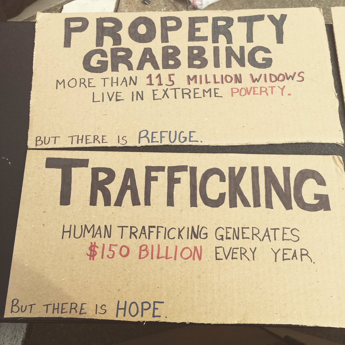 We'll be outside the Ferg until 6!