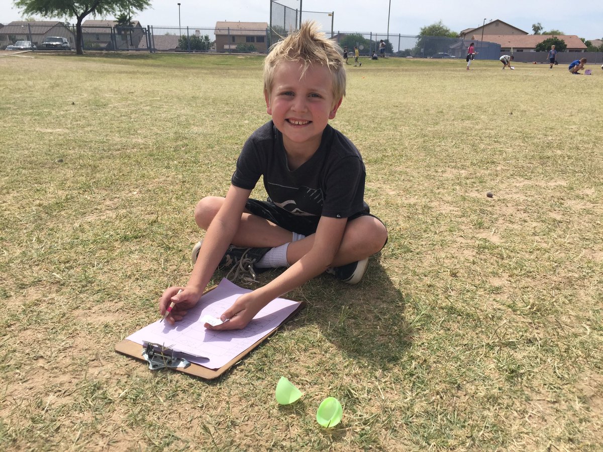 HarmonElemHawks's tweet photo. Harmon 3rd grade egg math hunt!  Nice work hawks! #mathrocks https://t.co/jdmSTmfhQ0