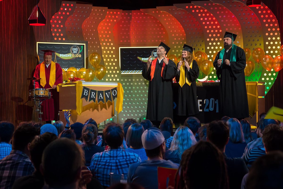 pimentforttva's tweet photo. Grande finale de #PimentFort ce soir 19h.Nos panélistes essaieront d'être aussi divertissants que Richard Latendresse 😉🏆🌶 https://t.co/VtwP3RR8Kv