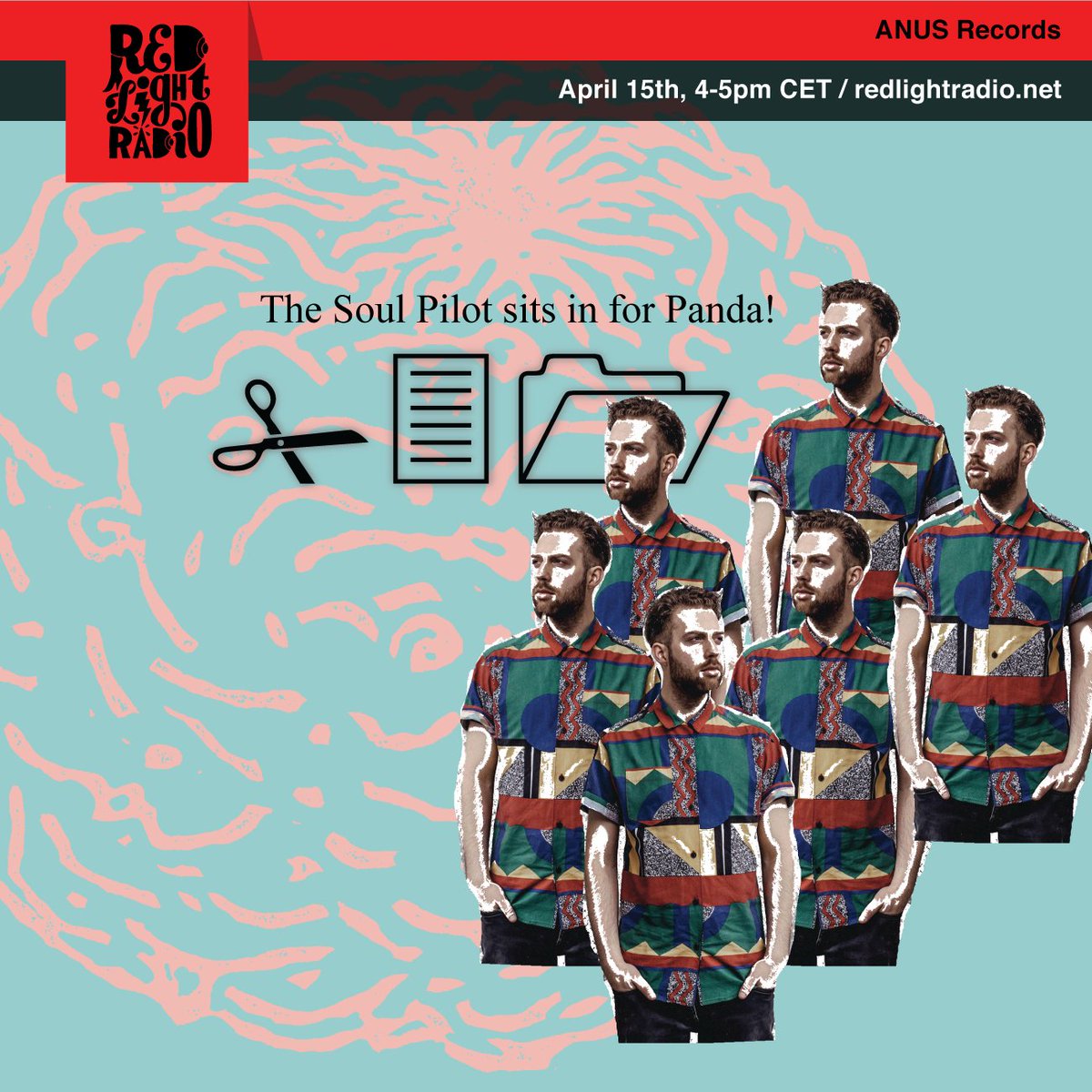 This saturday ANUS Records Radio w/ <a href="/the_soul_pilot/">The Soul Pilot</a> sitting in for Panda. Tune in from 4-5p.m. CET @Red_Light_Radio