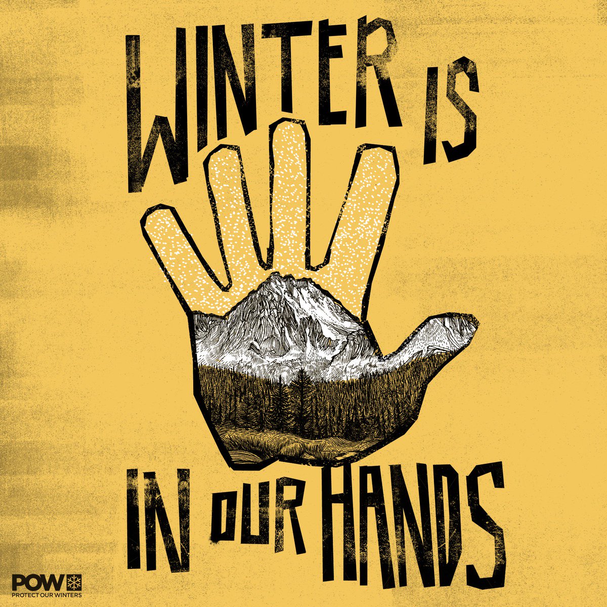 Protect Our Winters Winter Is In Our Hands Find And Join A Climate March Near You And Download The Poster Art By Jeremy Collins T Co Qd2dak6ygj T Co 6ghxeq6xjm