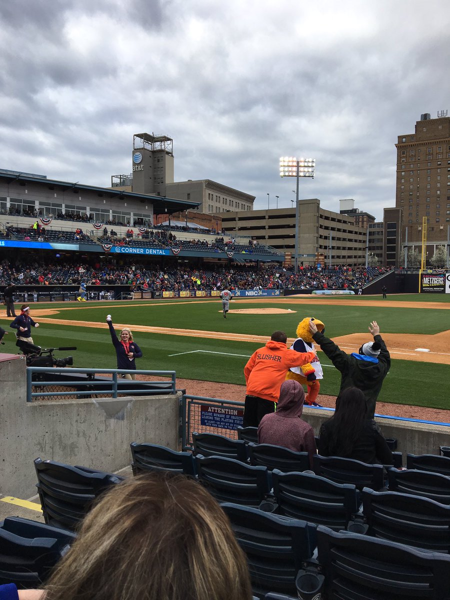 speechpath96's tweet image. Home opener in Toledo!!!