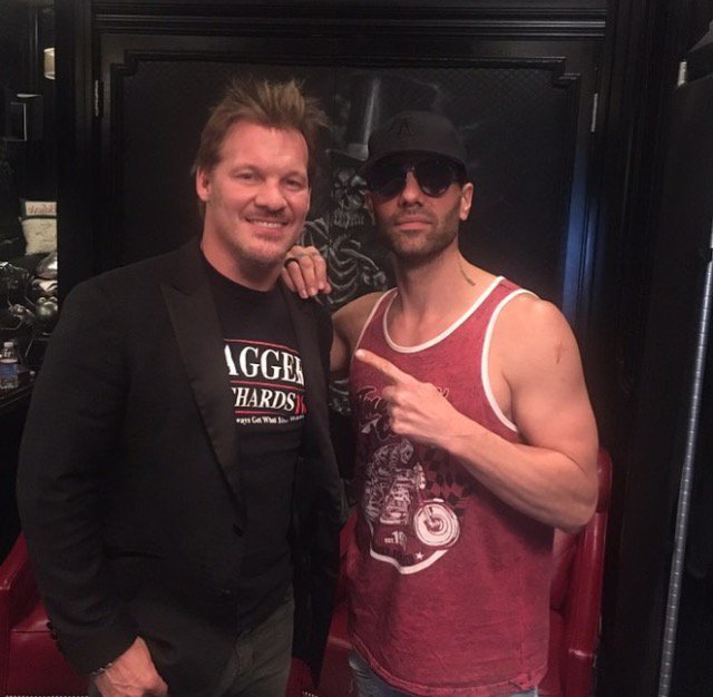 TB of me and my husband <a href="/CRISSANGELPR/">— ☆ ᴄʀɪssᴛᴏᴘʜᴇʀ.☆ Ⓜ️ (Parody) EDLT.</a> when he was on my podcast Talk Is Jericho.