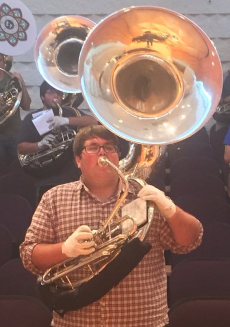 CMU_Tubas's tweet photo. Mac has agreed that if this tweet gets 3,500 RTs he'll come back to the tuba section for his 6th year. RT to save the tubas. #BringBackMac https://t.co/lWbaAurQWE