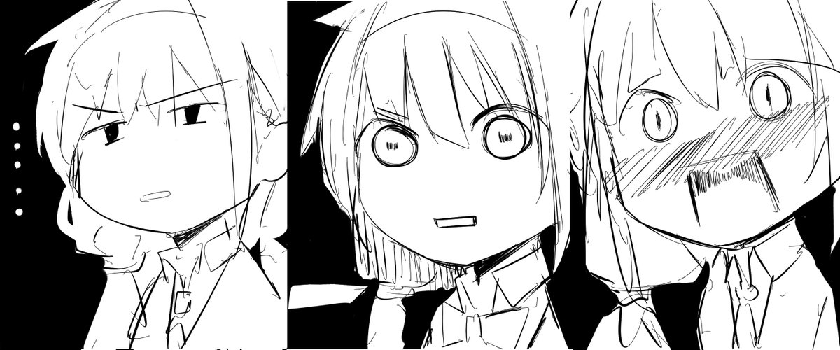 無心で描いてたけどなんだこれ 