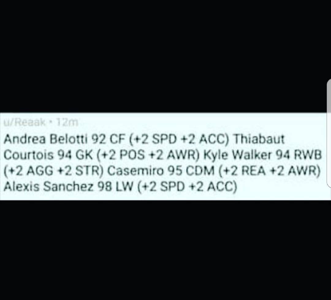 fifasermon's tweet image. Dont know if it's true but i found this