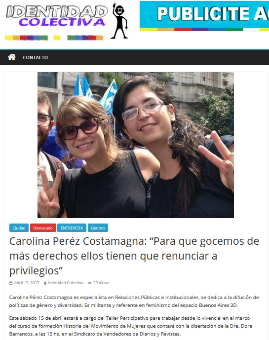 buenosaires3d's tweet photo. “No se discute la #paridad, sin #mujeres no hay #Democracia”
@karolafem 
Ref #Feminista de #BA3D
Nota: https://t.co/4cHouDnB85
#LeyDeParidad https://t.co/WNzcRhxbeX