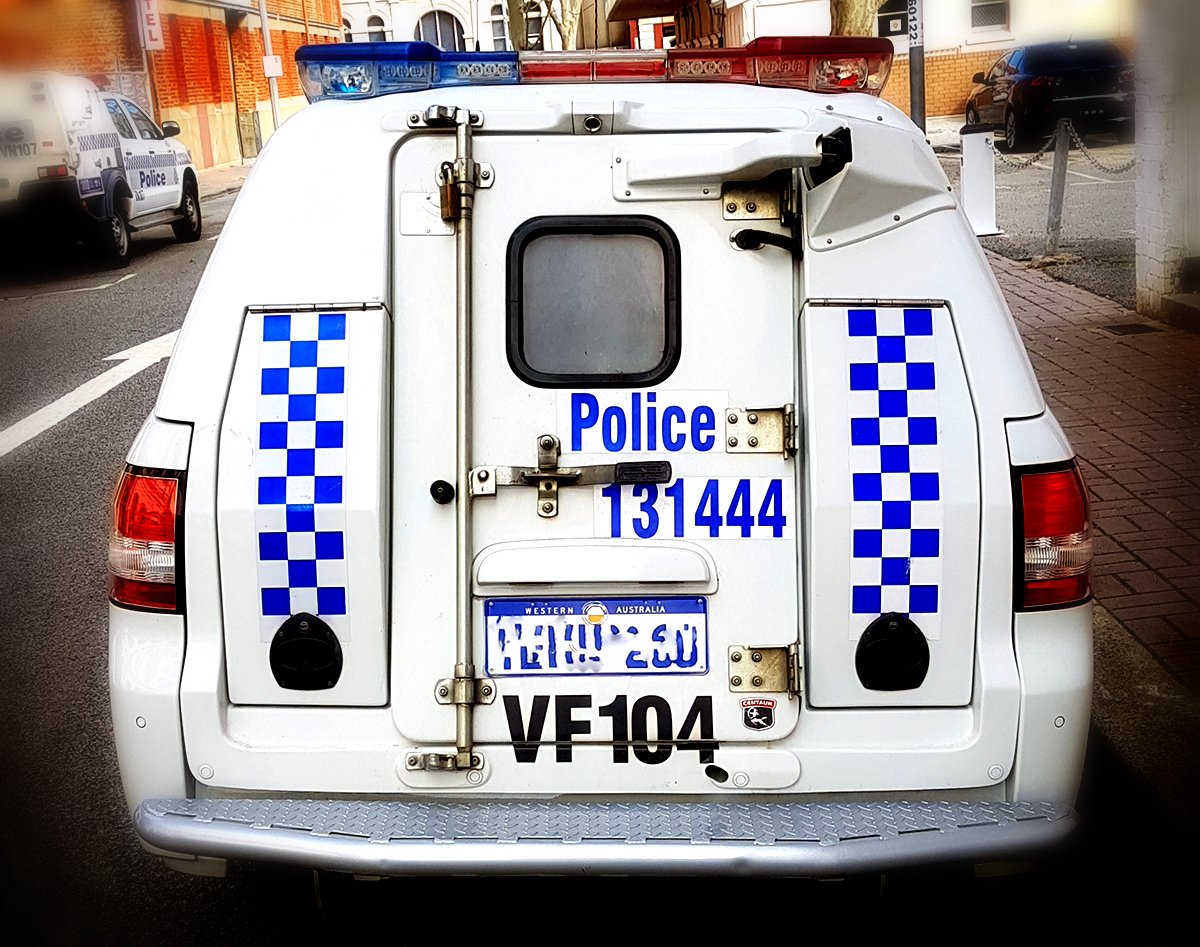 TrueBlueLine's tweet photo. Choose your ride wisely. If you act like a bloody idiot, you'll be put into one of these and you'll ruin your long weekend. https://t.co/Db0bmqCgf9